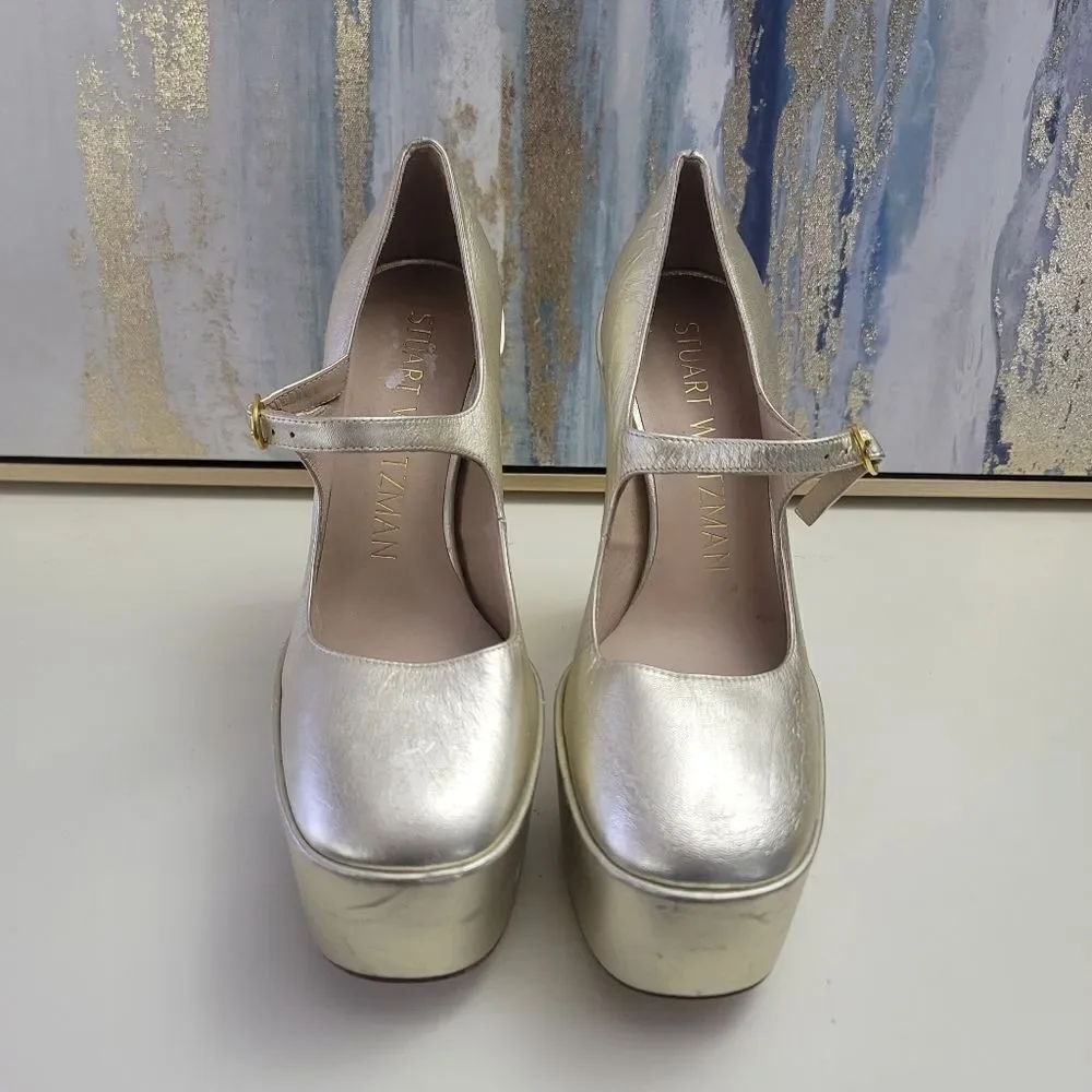 Stuart Weitzman pumps block